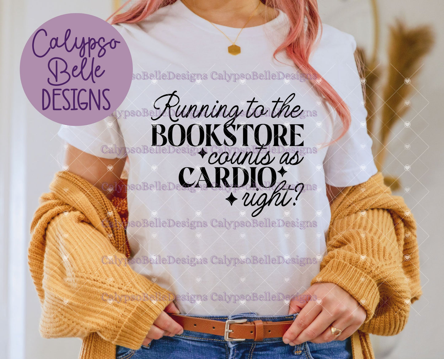 Running to the bookstore counts as cardio right?, Bookish Design