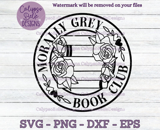 Morally Grey Book Club, Bookish Design