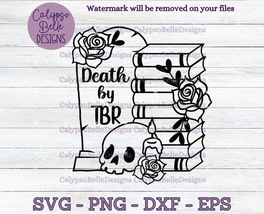 Death by TBR Design, Bookish Design