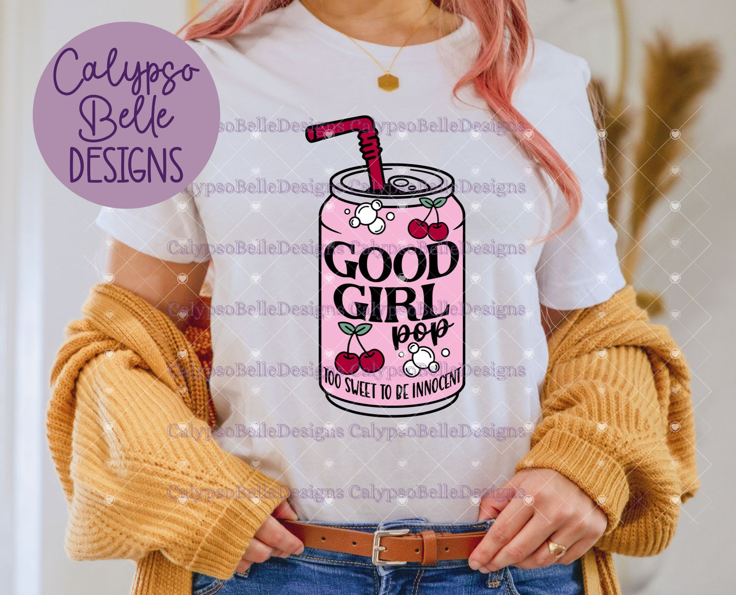 Good Girl Pop, Soda Pop Bookish Design