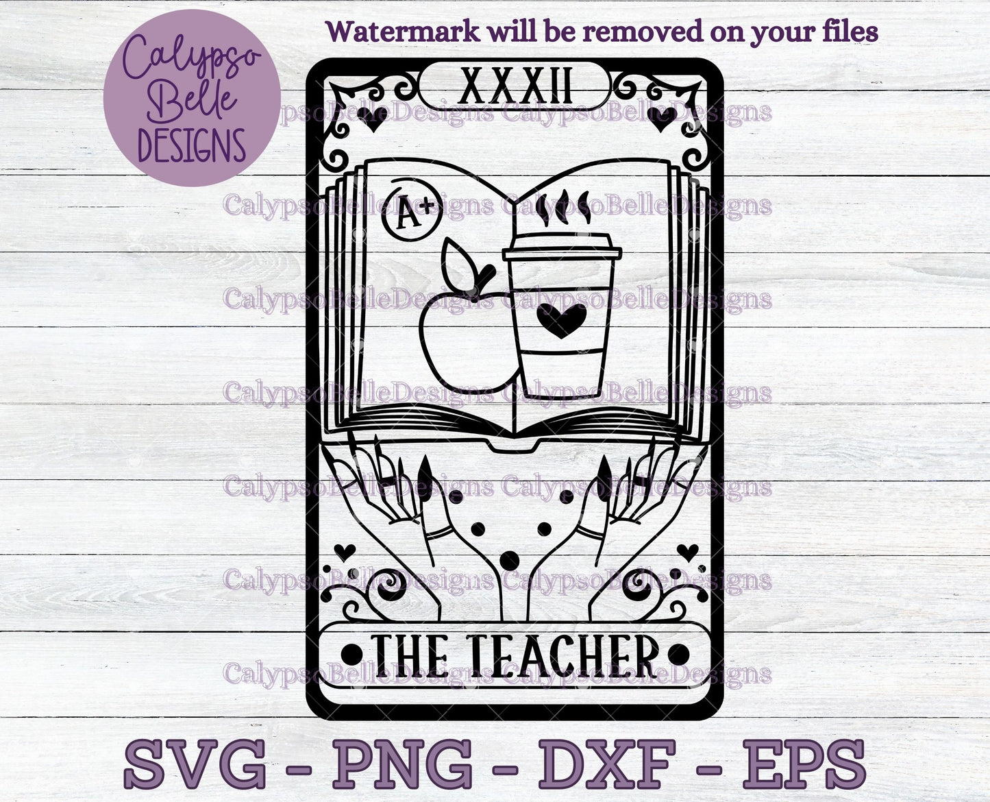 The Teacher Tarot Card Design