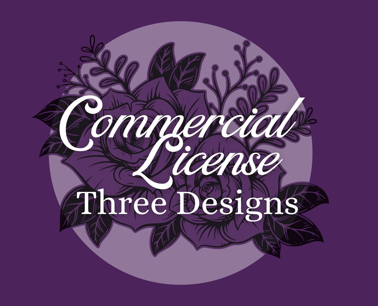 Commercial License for Three Designs