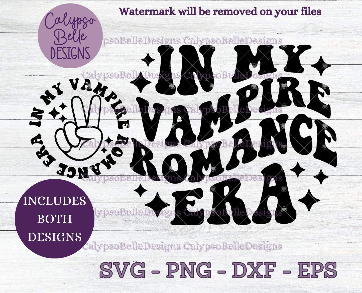 In My Vampire Romance Era, Wavy Retro with Pocket Design