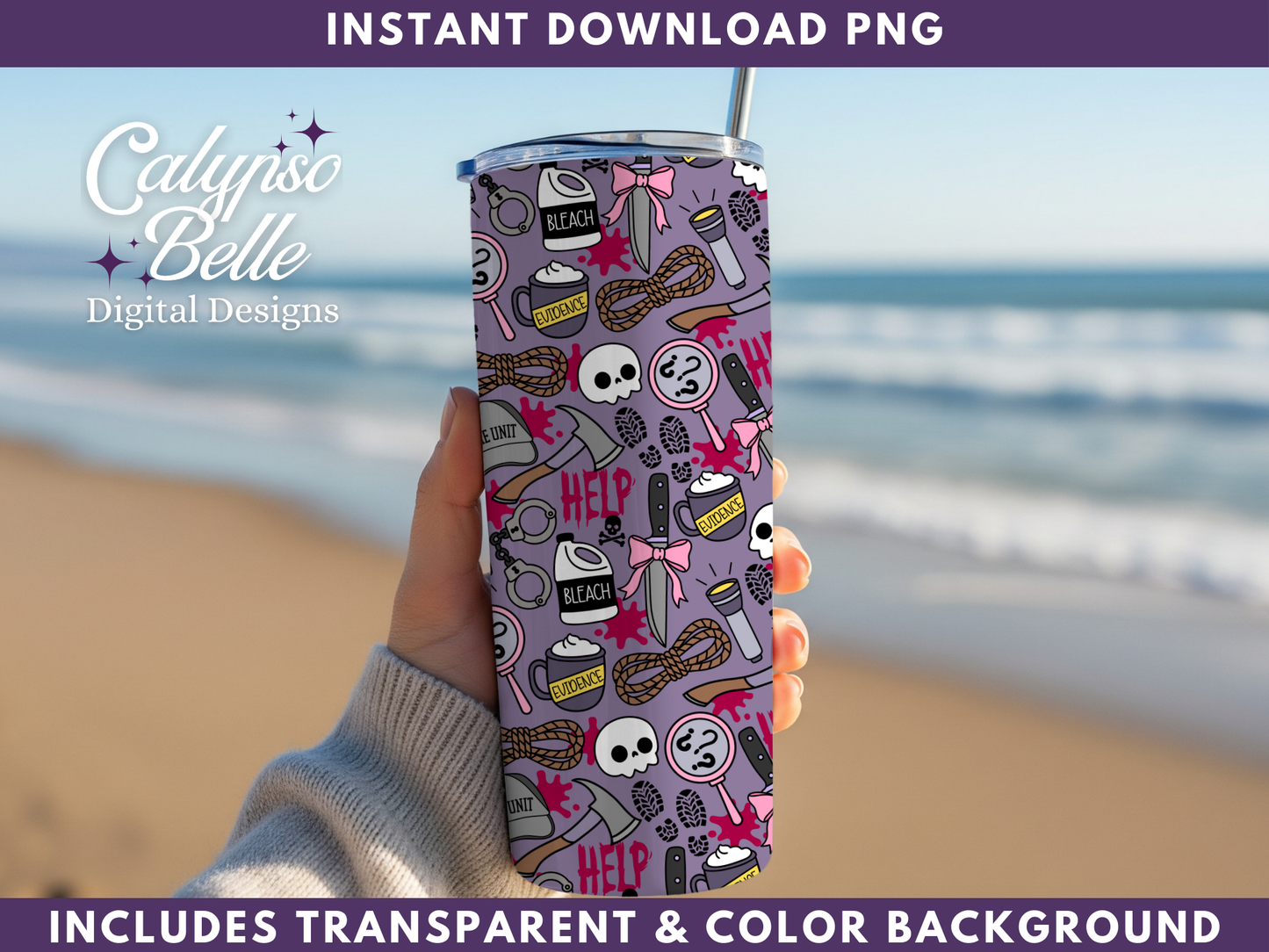 Thriller Reader Seamless Pattern, Bookish Pattern