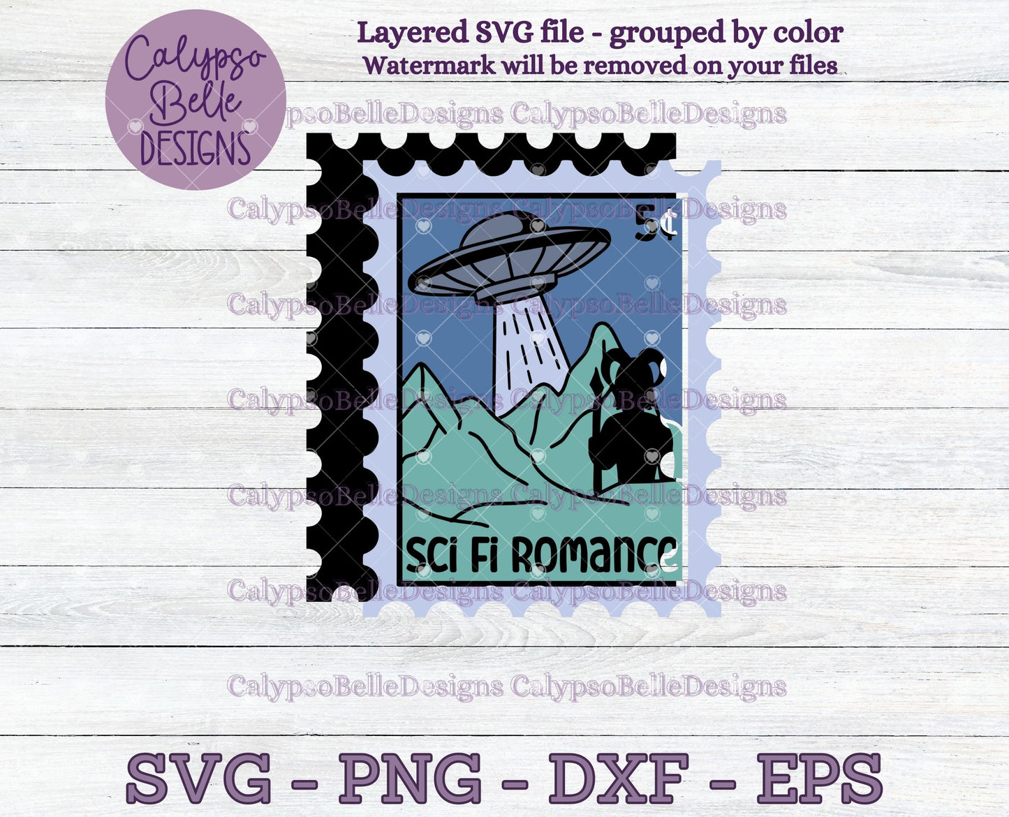 Sci Fi Romance, Trope Stamps, Bookish Stamps, Bookish Design