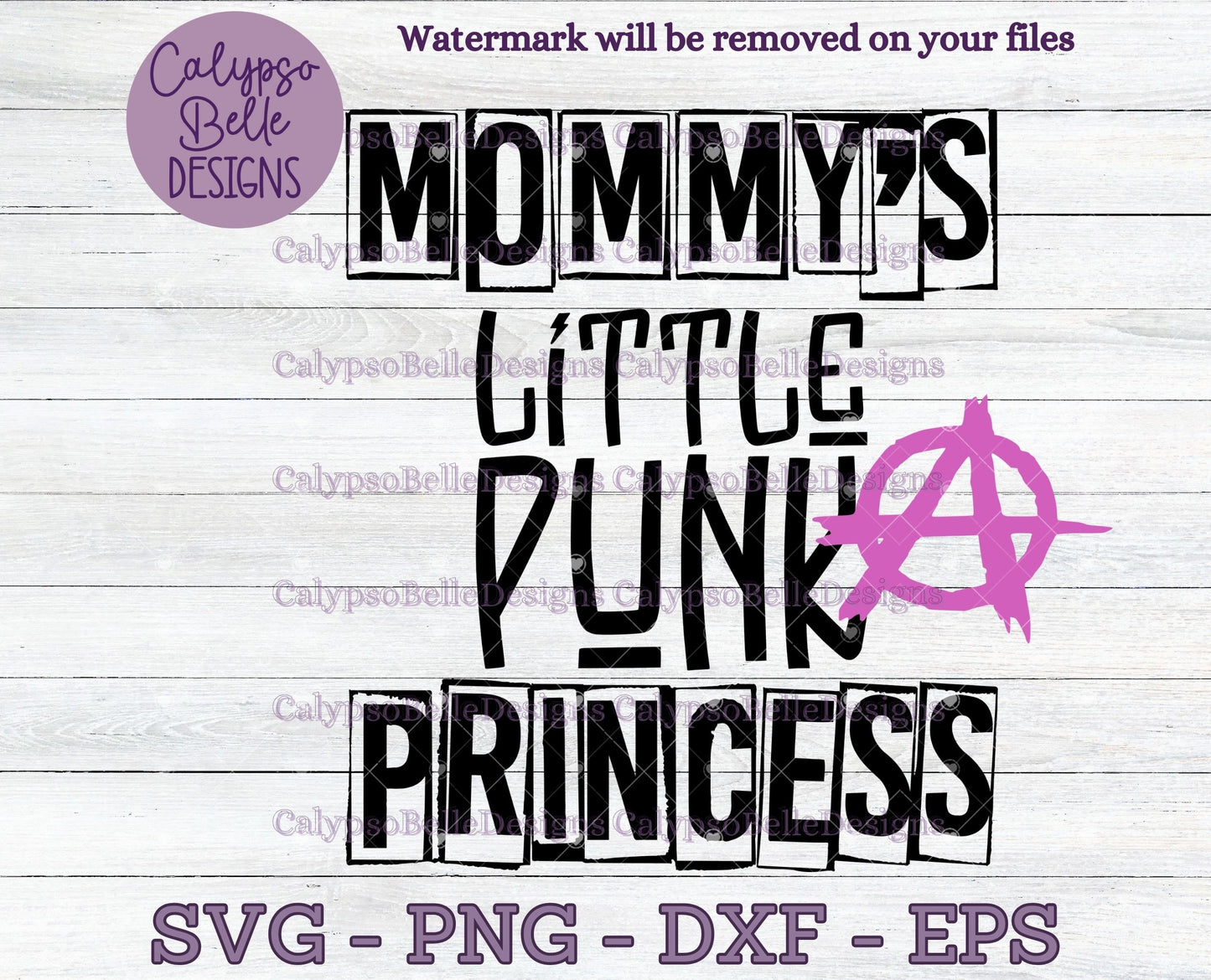 Mommy's Little Punk Princess, Gothic Emo Design