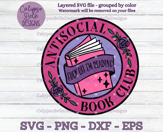 Antisocial Book Club, Bookish Design