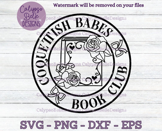 Coquettish Babes Book Club, Bookish Design