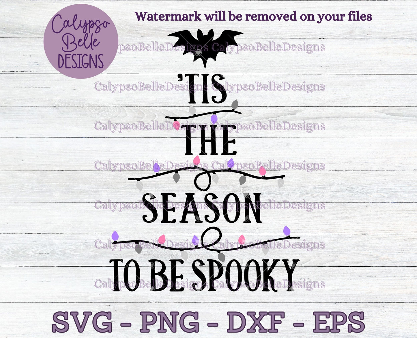 'Tis The Season To Be Spooky, Spooky Christmas Design