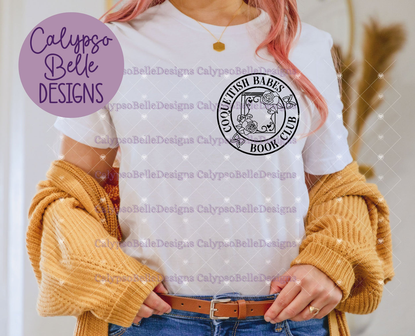 Coquettish Babes Book Club, Bookish Design