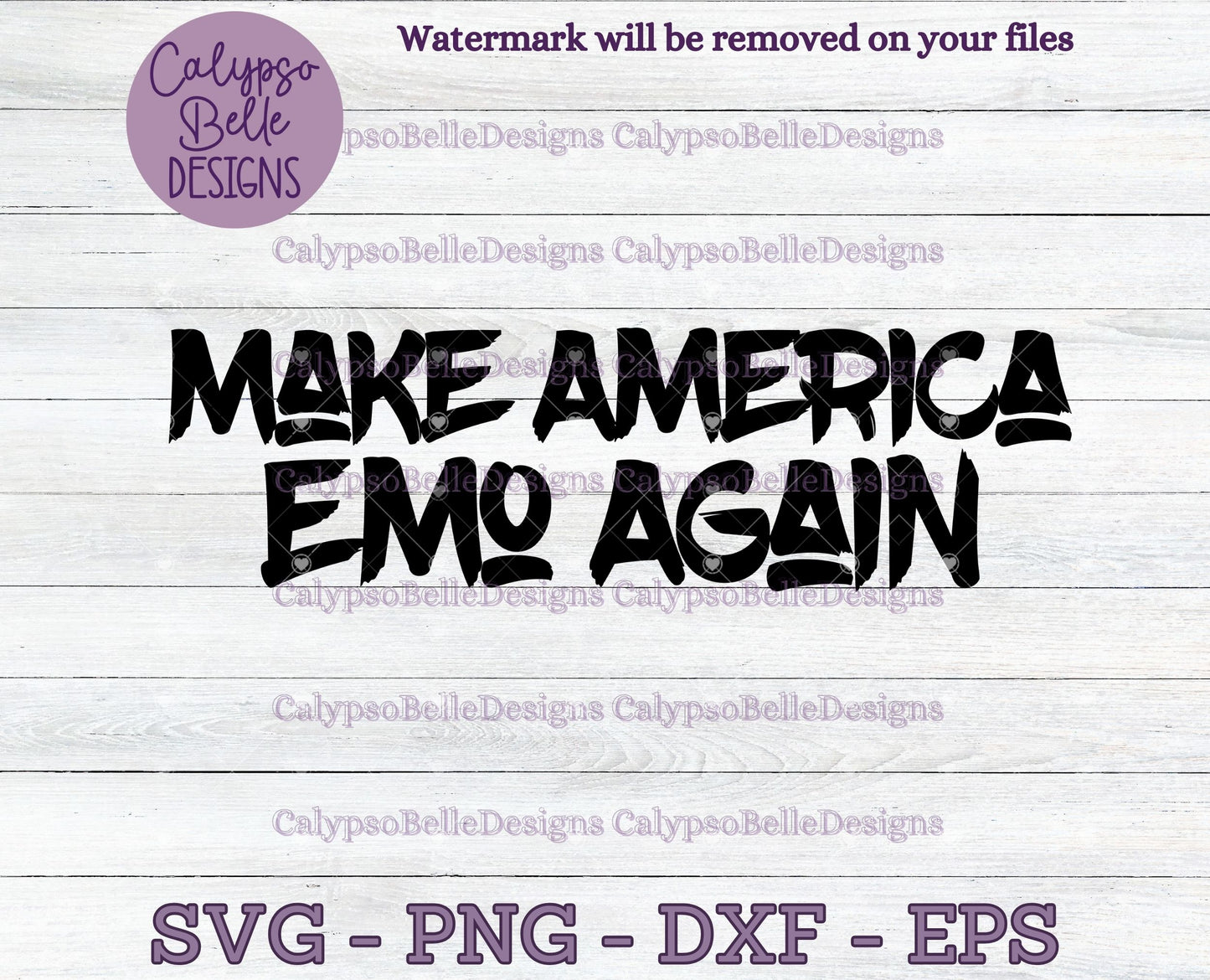 Make America Emo Again, Gothic Emo Design