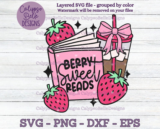 Berry Sweet Reads, Bookish Design