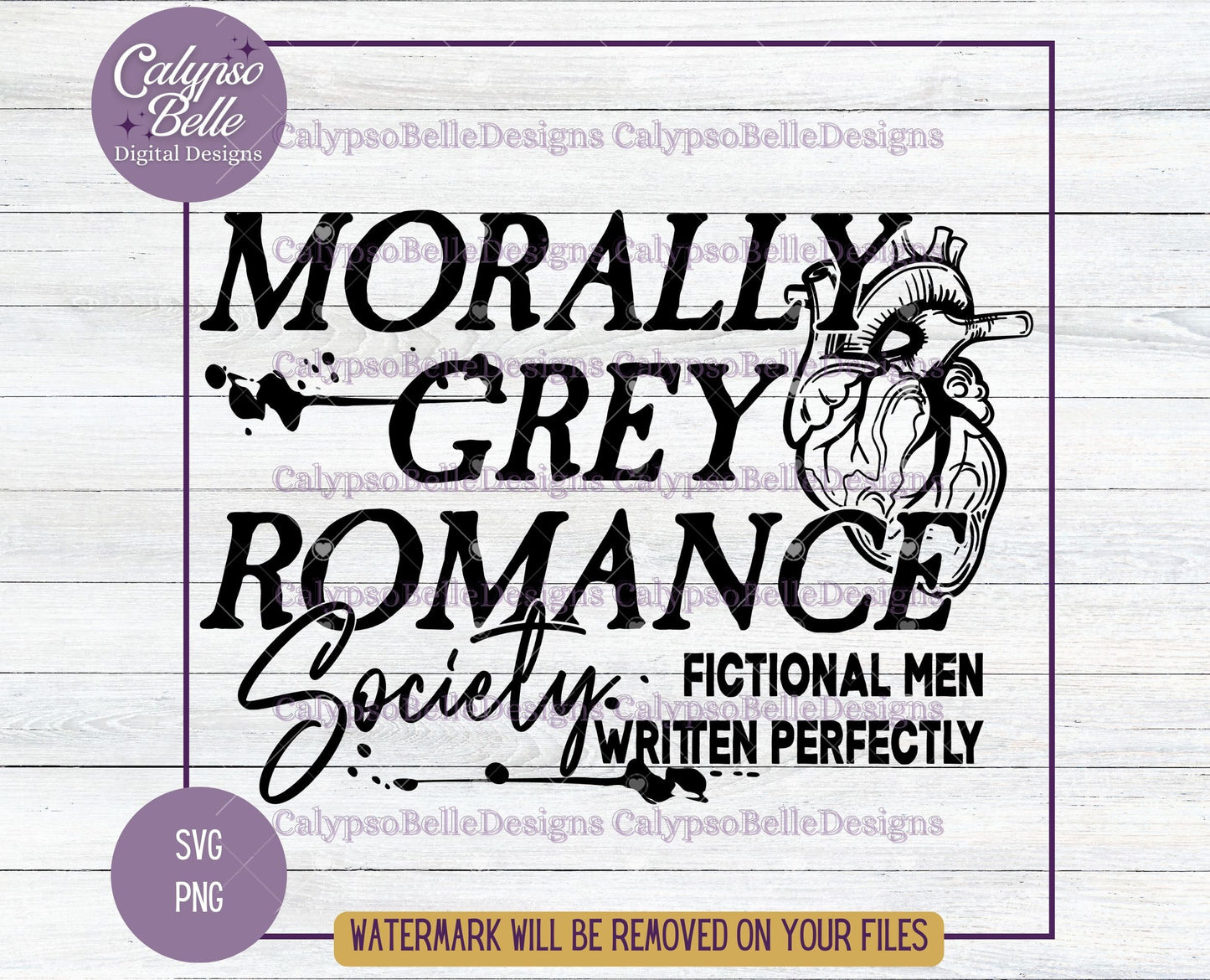 Morally Grey Romance Society, Bookish Design