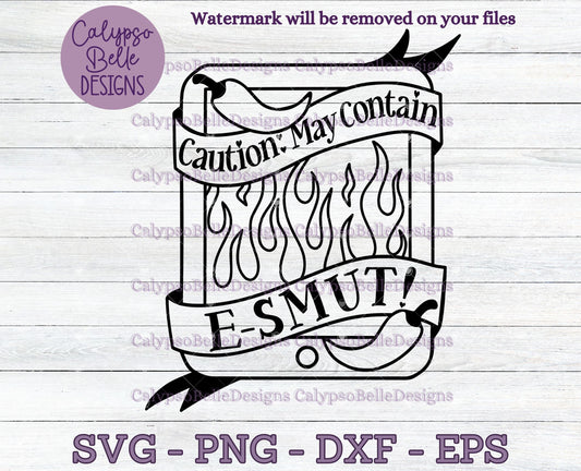 Caution: May Contain E-Smut Kindle Design