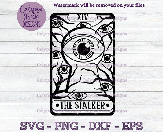 The Stalker Tarot Card Design