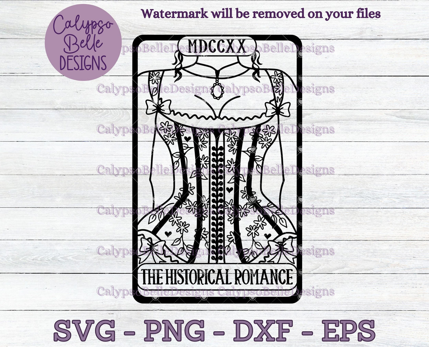 The Historical Romance Tarot Card Design