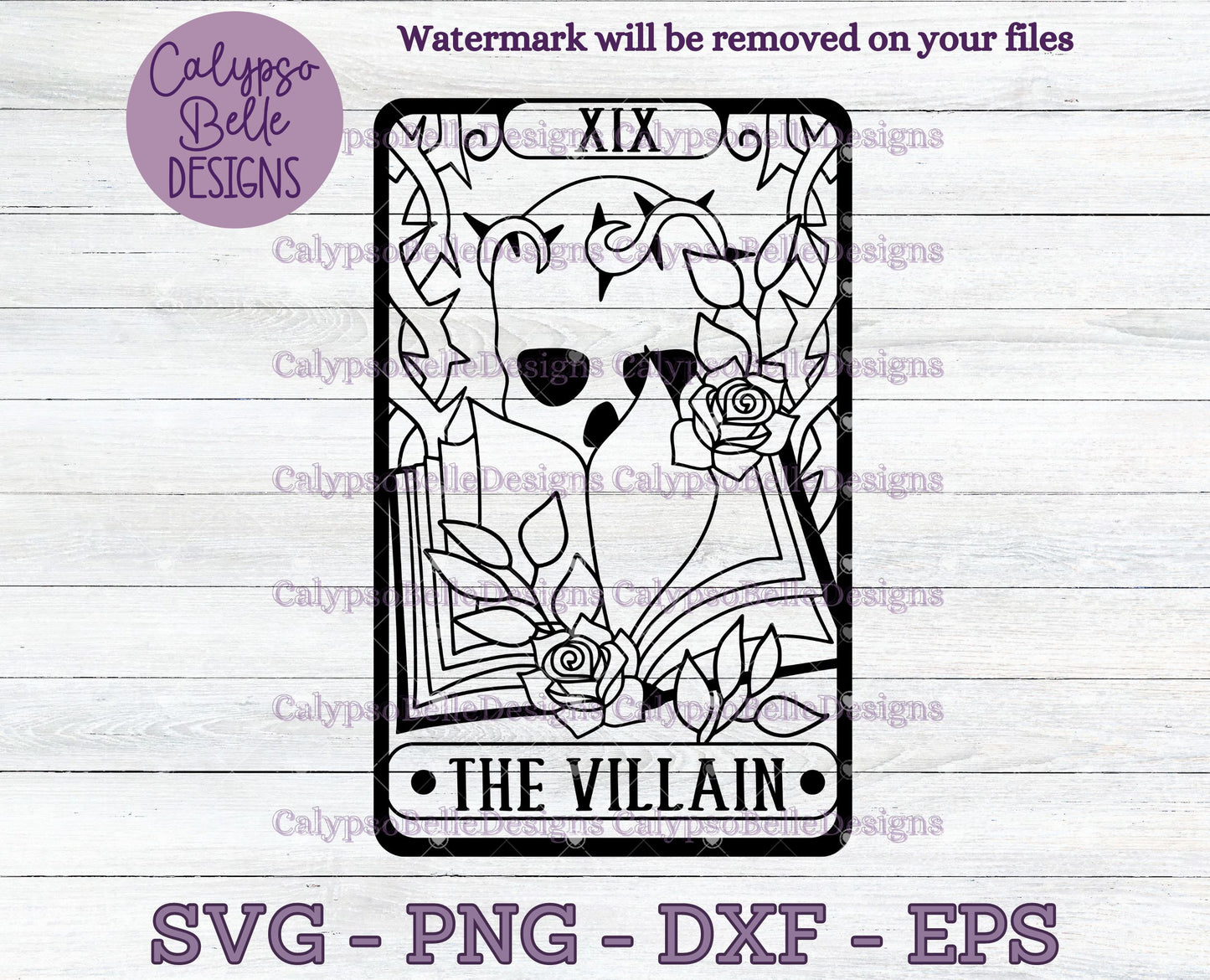 The Villain Tarot Card Design