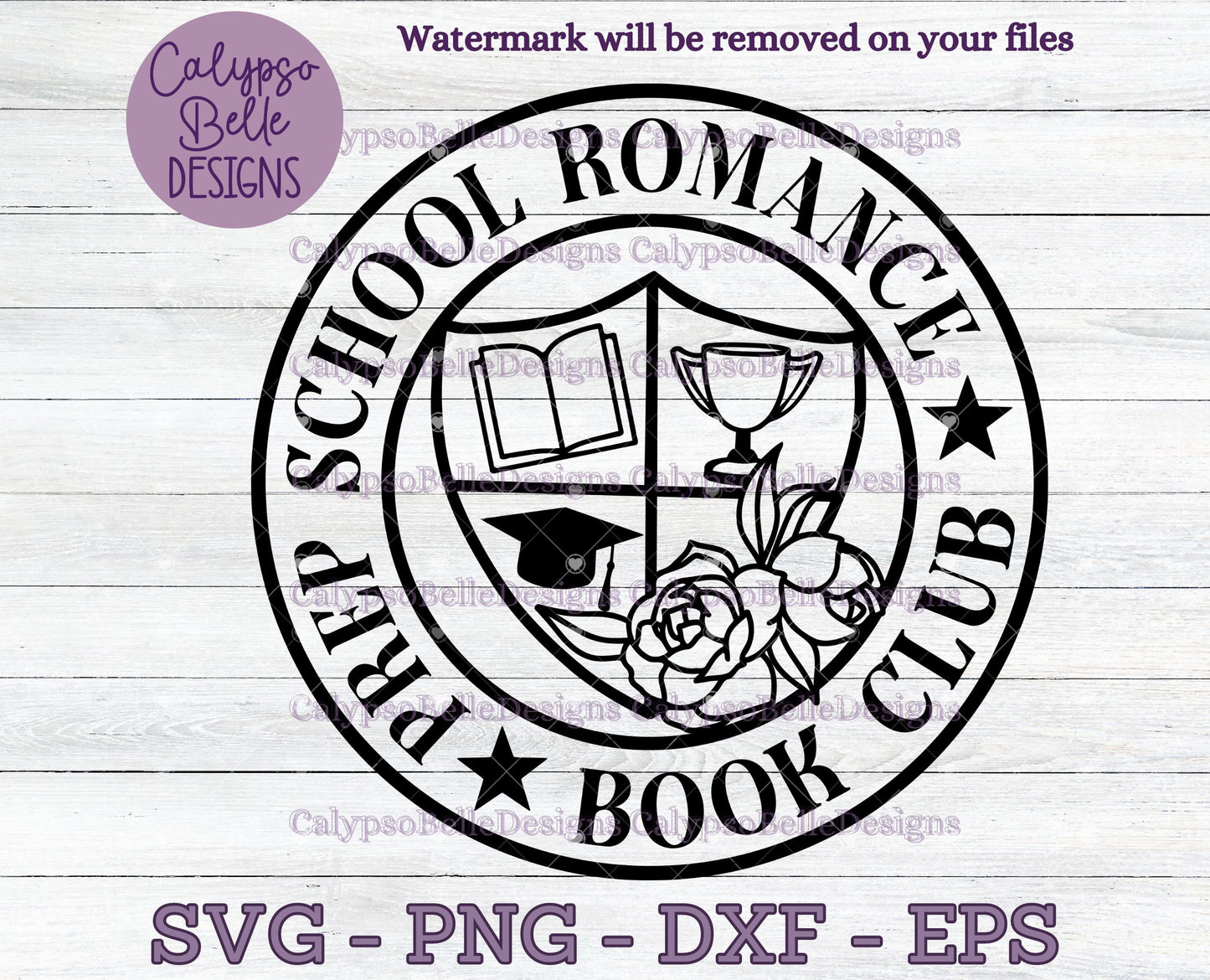 Prep School Romance Book Club, Bookish Design