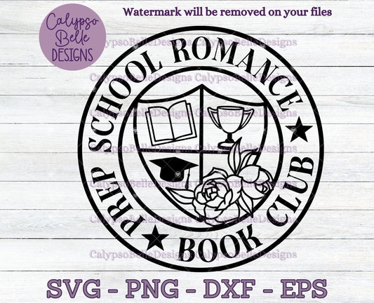 Prep School Romance Book Club, Bookish Design