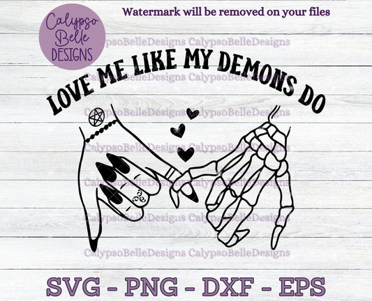 Love Me Like My Demons Do, Gothic Emo Design