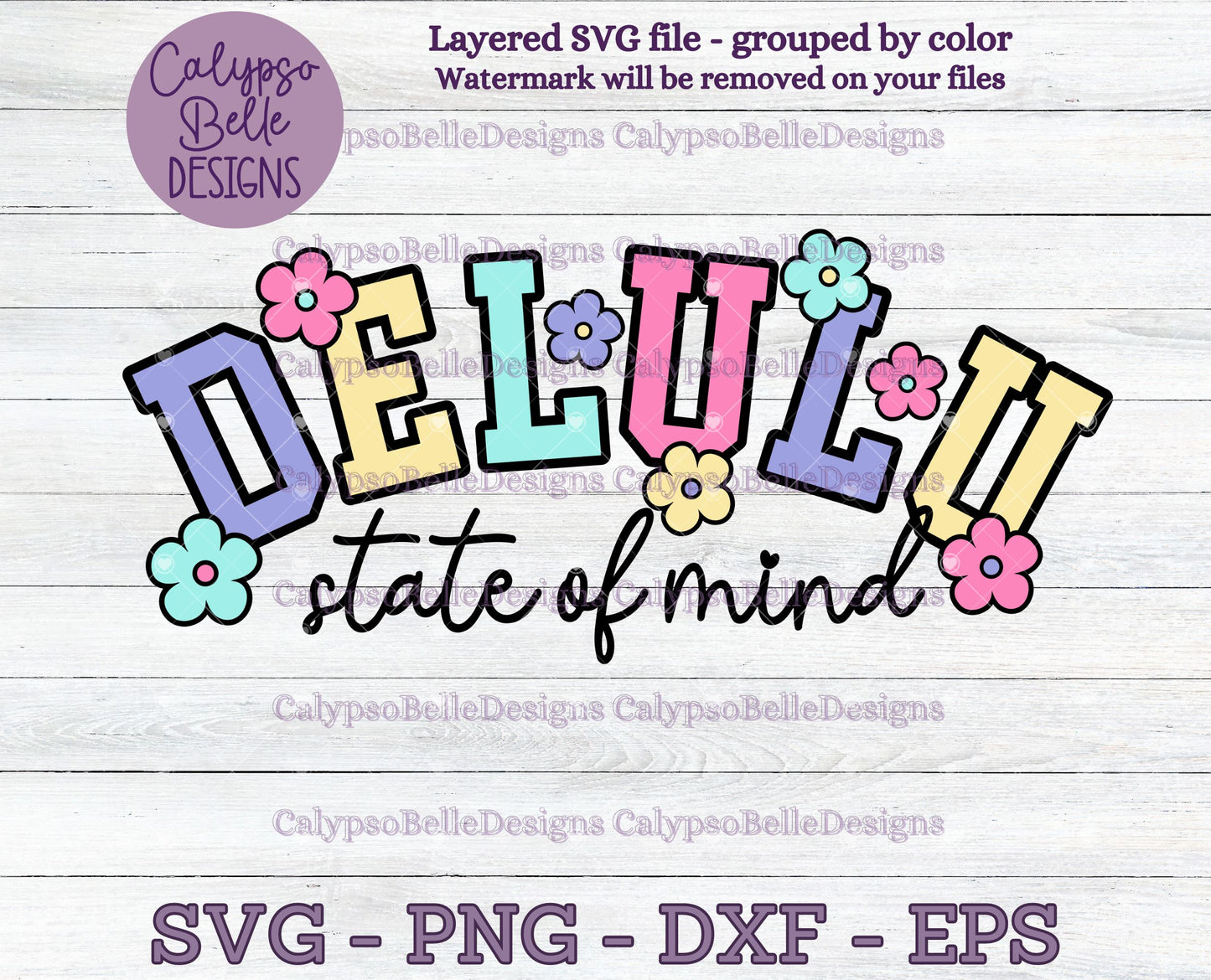 Delulu State of Mind, Retro Whimsy Design