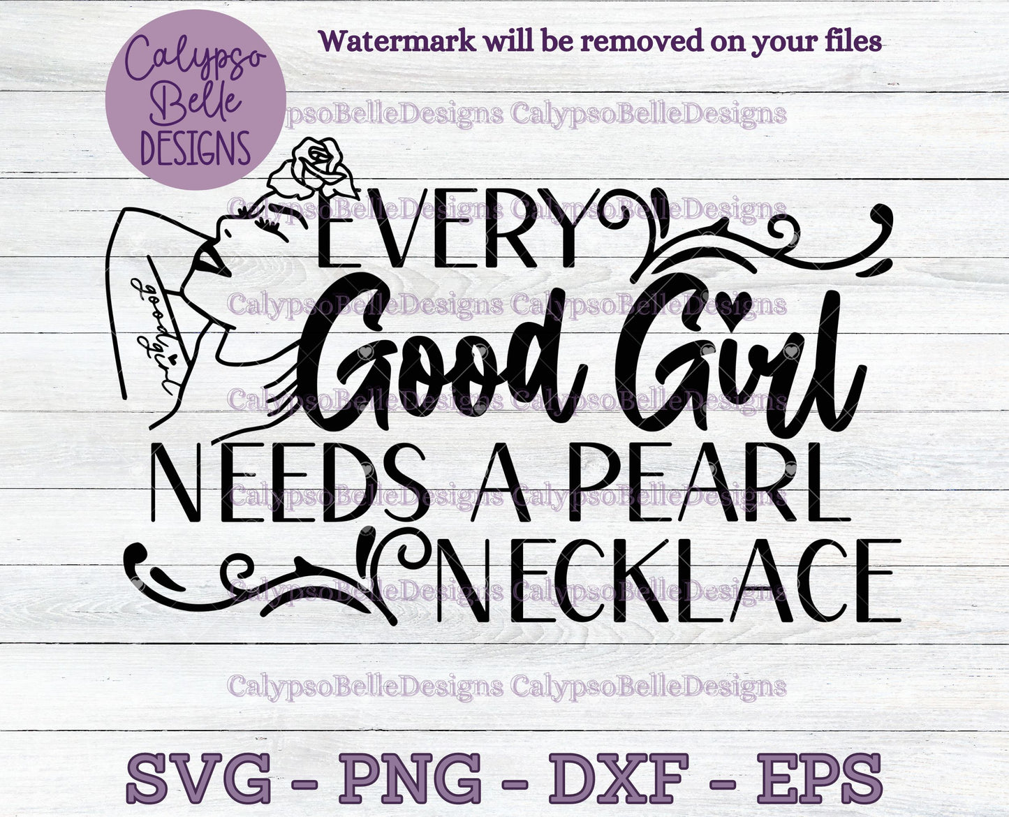 Every Good Girl Needs a Pearl Necklace Design